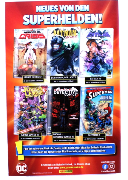 Justice League Comic (Restart 2019) Nr. 10: Die Schlacht am Quellenwall